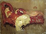 Note in Red The Siesta by James Abbott McNeill Whistler